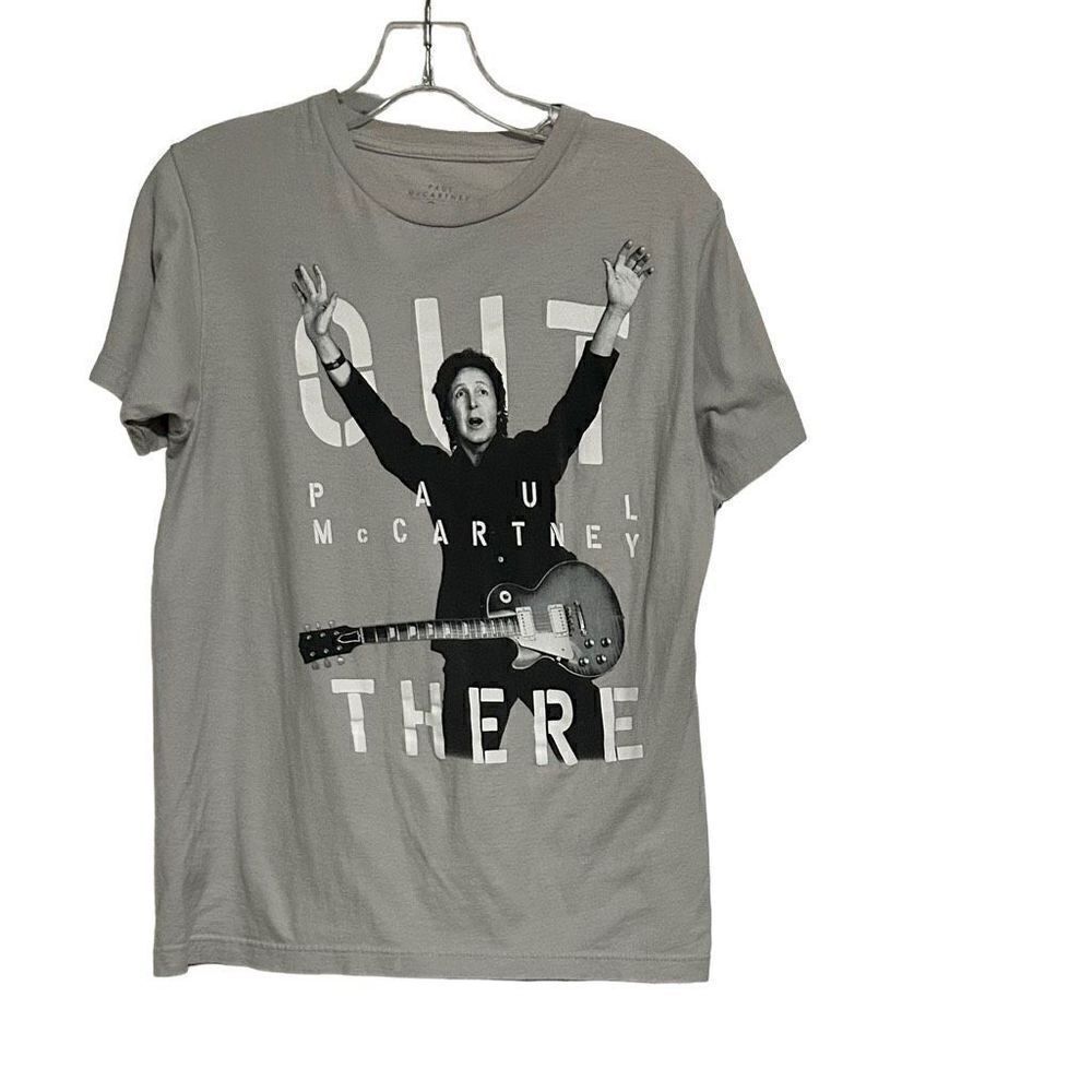 Paul McCartney Concert T-Shirt Women's Small Gray Pullover Tee 2013